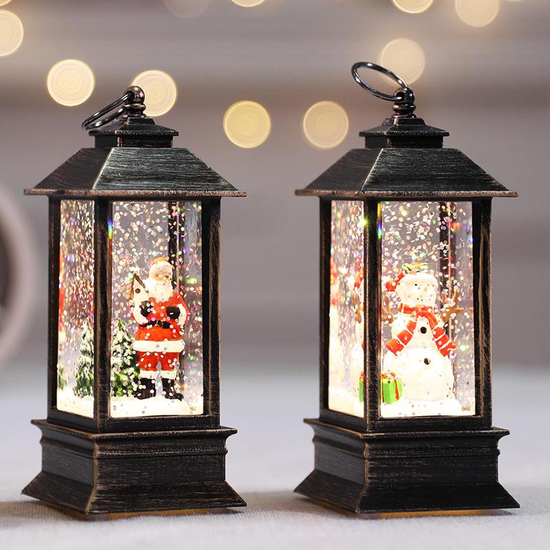 LED Lighted Christmas Lantern