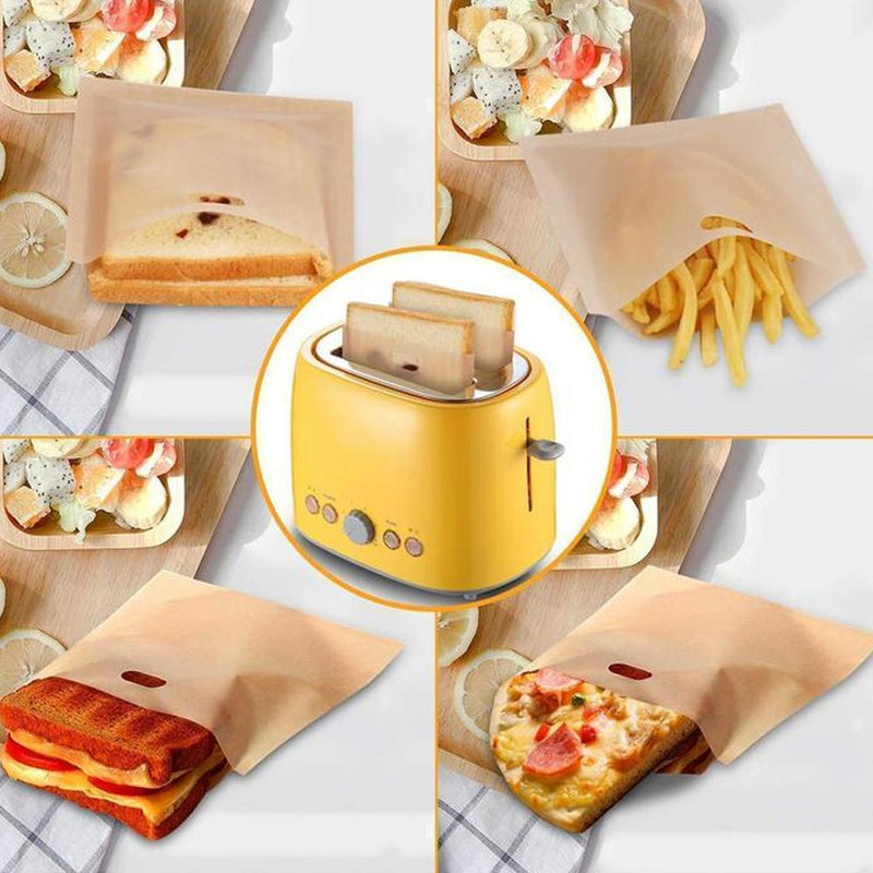 Reusable Perfect Toaster Bag(5pc Set)