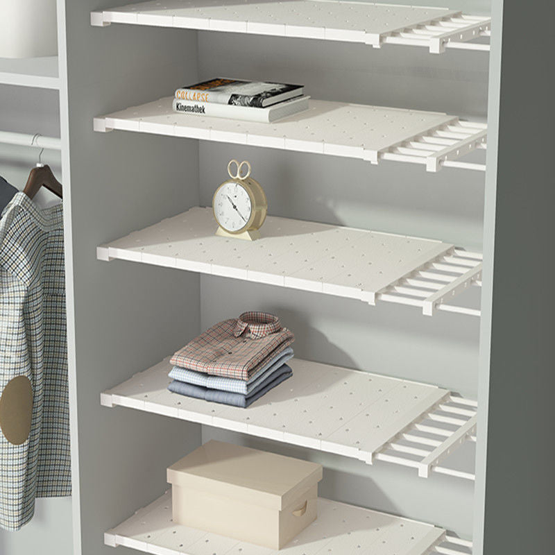 Expandable Closet Tension Shelf Storage Rack