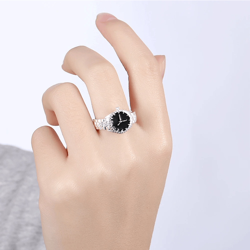 Watch Ring Set with Diamond