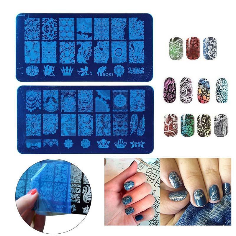 Nails Art Decals Stamping Kit