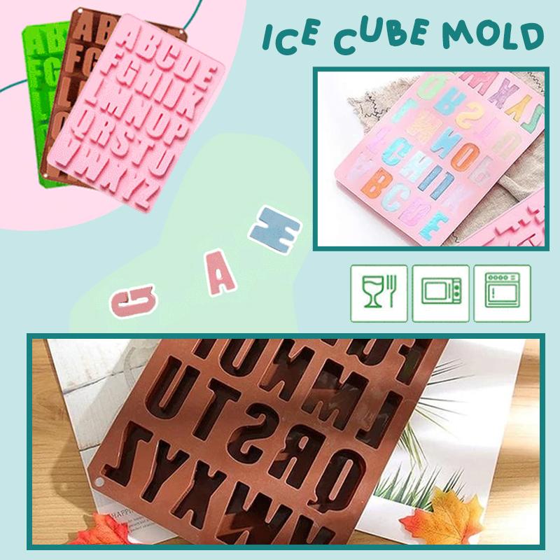 Silicone Letter Ice Mold