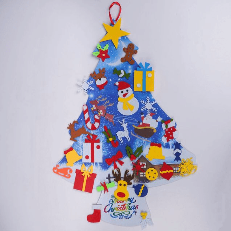 NEW UPGRADED DIY Felt Christmas Tree, A Great Gift For Kids