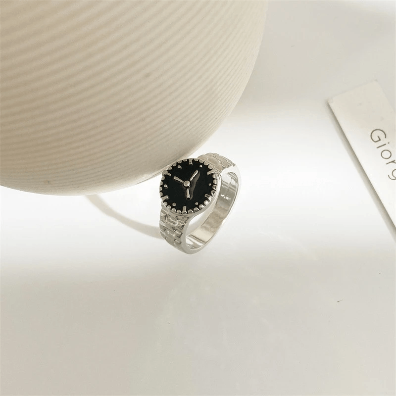 Watch Ring Set with Diamond