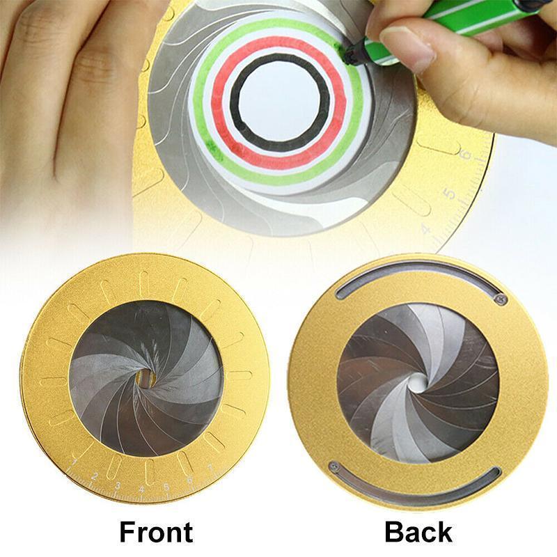 Measuring Round Compass Stretch Ruler