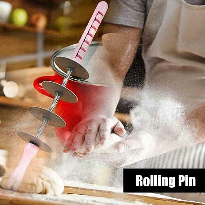 Plastic Rolling Pin for Croissant Baking