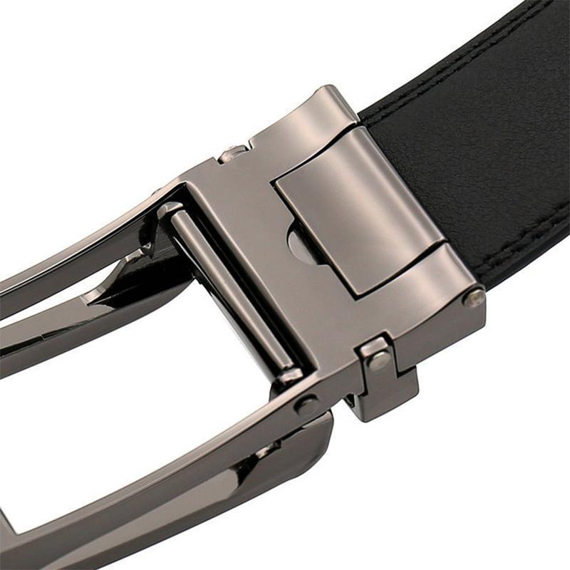 Men's Belt With Automatic Buckle