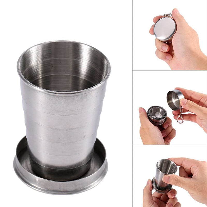 Stainless Steel Foldable Cup