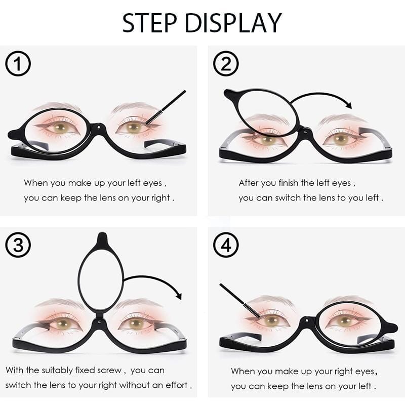 Clear Make Up Glasses