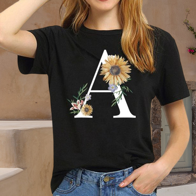 Women's Casual Painting T-shirt