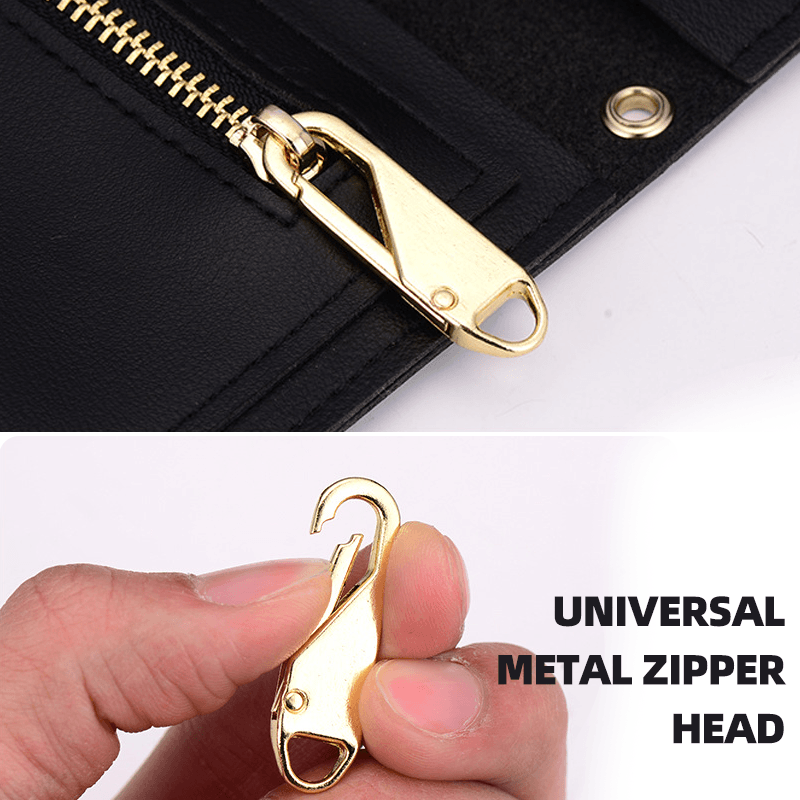 Universal Metal Zipper Head （6Pcs）